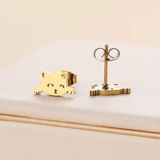 Kitten Cuddle - Ear Studs